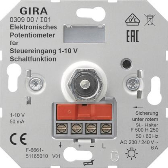 GIRA 030900 Potentiometer Steuer 1-10V 