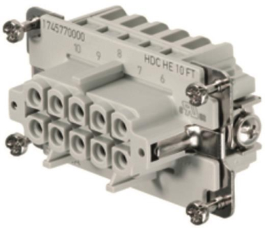 Weidmüller HDC HE 10 FT HDC-Einsatz 