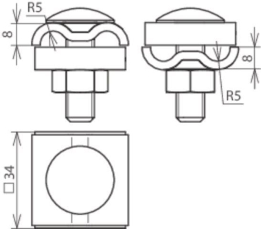 DEHN Universal-Verbinder NIRO f.  315119 