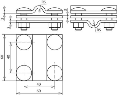 Dehn      KS 8.10 8.10 FL30 ZP FRSM8 V4A 
