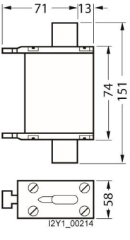 Siemens NH3 400A 690VAC aM       3ND2360 
