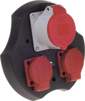 Bachmann Einsatz 2xSchuko 1xCEE  910.106 