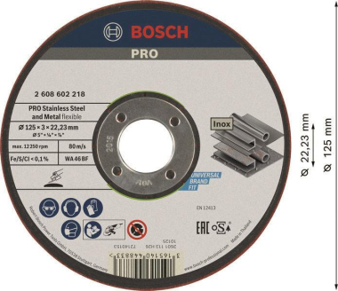 Bosch Schruppscheibe WA 46 BF 2608602218 
