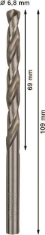 Bosch 10Metallbohrer HSS-G    2608595069 