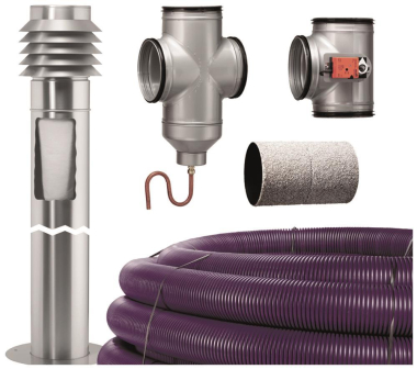 HELI mit Erdkollektorrohr   LEWT-Bausatz 