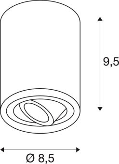 SLV TRILEDO CL Indoor Decken-    1002010 
