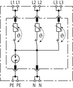 DEHN ÜS-Ableiter DEHNrail M 255V  953400 