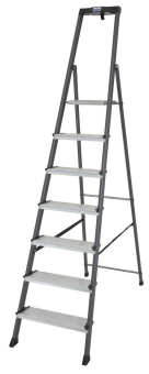 KRAU SECURO-Alu-Leiter 7 Stufen   126450 