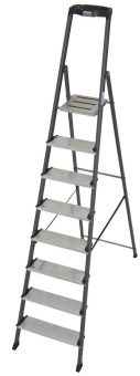 KRAU SECURO-Alu-Leiter 8 Stufen   126467 