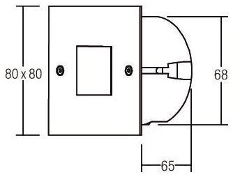 BRUM LED-Wandeinbauleu.         10011223 