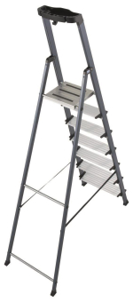 KRAU SECURO-Alu-Leiter 7 Stufen   126450 