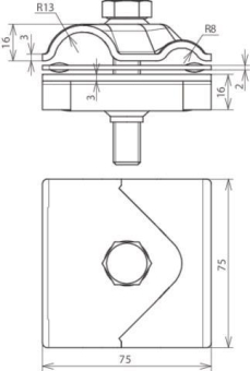 DEHN Verbindungsklemme            308040 