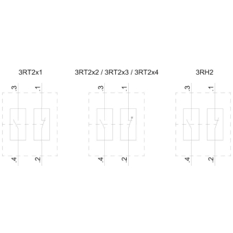 Siemens 3RH29111NF11 Hilfsschalterblock 