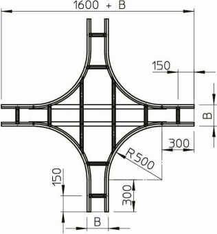OBO WLK 1160 FT Kreuzung 