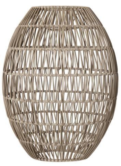S&H Rattan-Lampenschirm 30x40cm    88192 