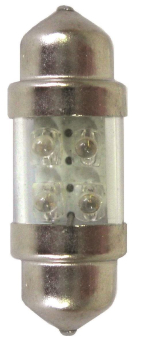 S&H LED-Lampe 4 LED 11x30mm SV8,5  81192 