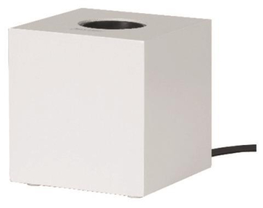 S&H Holz-Leuchte Würfel 90x90mm    88903 