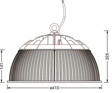 SITECO Refraktor f.Highbay 42  59HP91001 