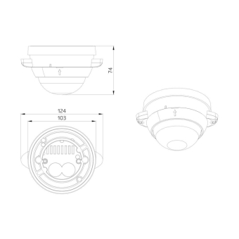 BEG Luxomat AP Präsenzmelder       92158 