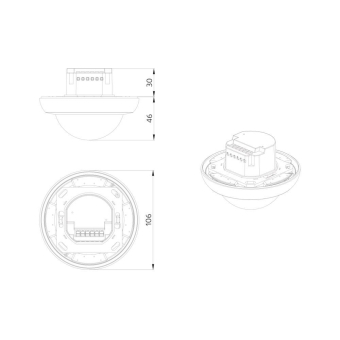 BEG Luxomat UP Präsenzmelder 360'  92151 