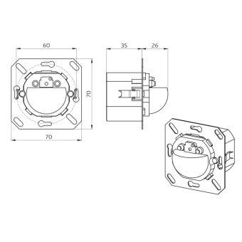 BEG Luxomat UP Präsenzmelder       92665 