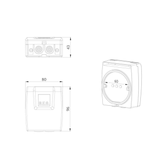 BEG Luxomat AP Dämmerungsschalter  92369 
