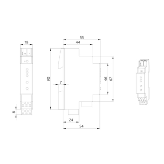BEG 90225 UAD1-        UAD1-230/KNXs REG 