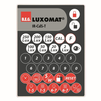 BEG Infrarot-Fernbedienung  92368 