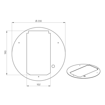 BEG IP54-Dichtung f.Leuchte        37849 