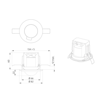 BEG Luxomat Einbau Präsenzmelder   92184 
