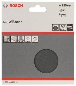 Bosch 10Schleifblatt Papier   2608606759 