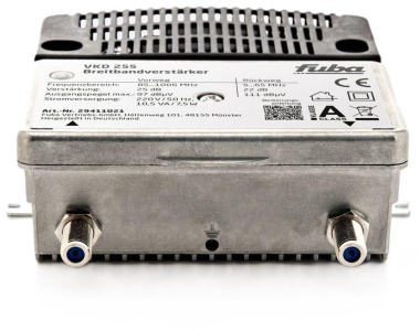 Fuba VKD 255 Breitbandversstärker 25dB 