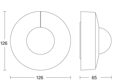 Steinel IS 3360-R COM1   Bewegungsmelder 