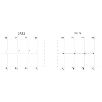 Siemens 3RH29112FA22 Hilfsschalterblock 