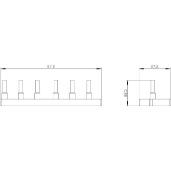 SIEM Verdrahtungsbaustein   3RA2923-3EA1 