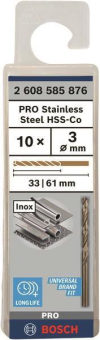 Bosch 10Metallbohrer HSS-Co   2608585876 