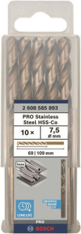 Bosch 10Metallbohrer HSS-Co   2608585893 
