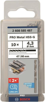 Bosch 10Metallbohrer HSS-G    2608585487 