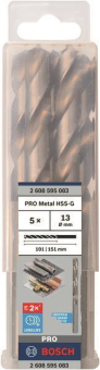 Bosch 5Metallbohrer HSS-G DIN 2608595083 