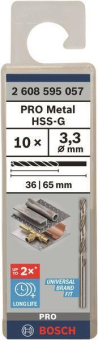Bosch 10Metallbohrer HSS-G    2608595057 
