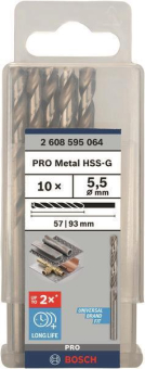 Bosch 10Metallbohrer HSS-G    2608595064 