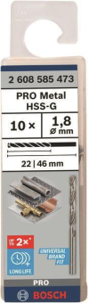 Bosch 10Metallbohrer HSS-G    2608585473 