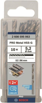 Bosch 10Metallbohrer HSS-G    2608595063 