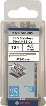 Bosch 10Metallbohrer HSS-Co   2608585883 