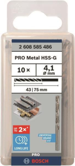 Bosch 10Metallbohrer HSS-G    2608585486 