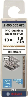 Bosch 10Metallbohrer HSS-Co   2608585873 