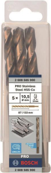 Bosch 5Metallbohrer HSS-Co    2608585900 