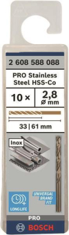Bosch 10Metallbohrer HSS-Co   2608588088 