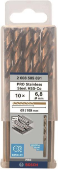Bosch 10Metallbohrer HSS-Co   2608585891 