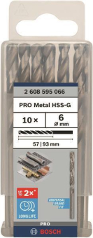 Bosch 10Metallbohrer HSS-G    2608595066 